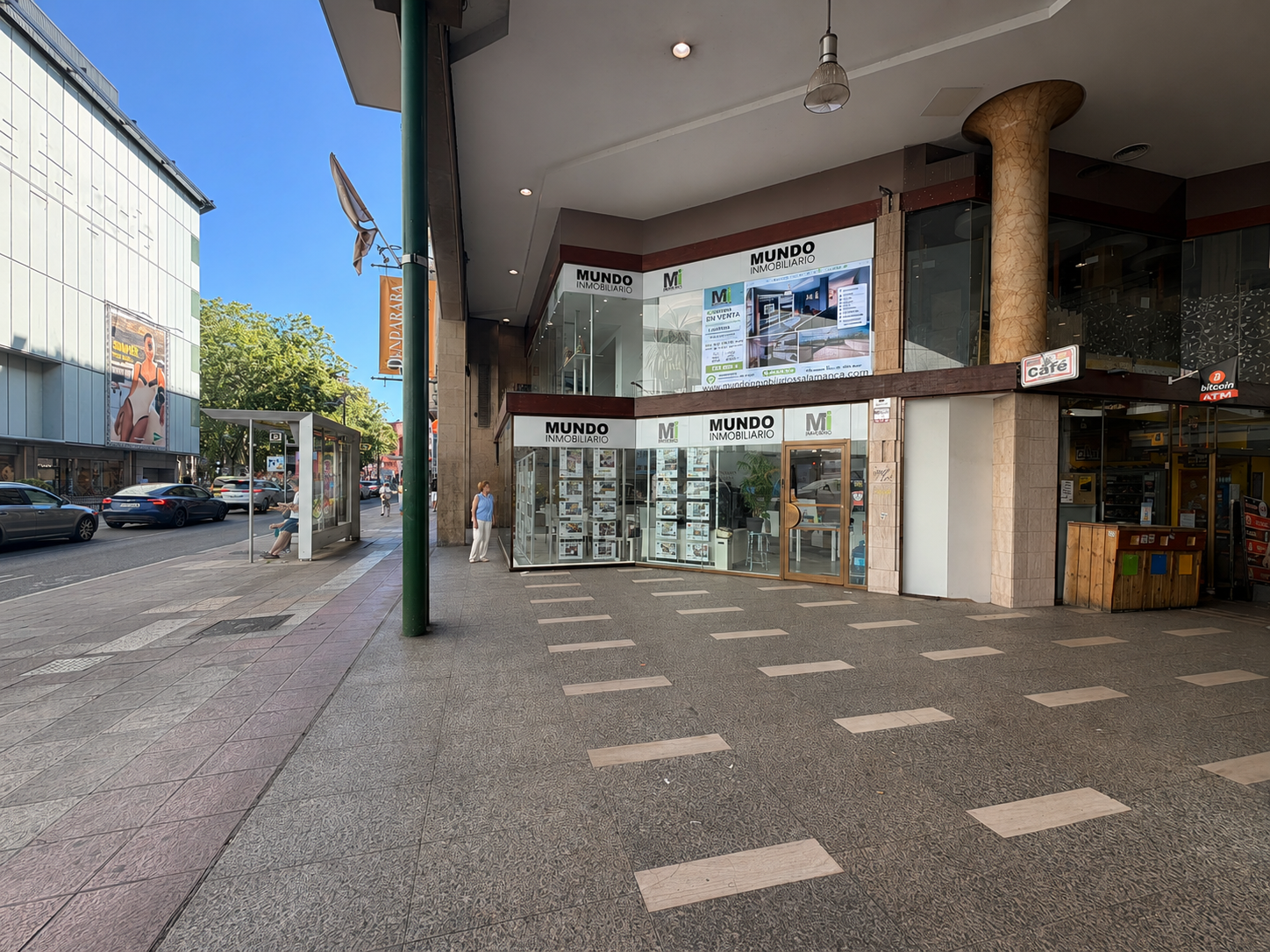 Oficina de Mundo Inmobiliario en la calle La Paz de Vitoria-Gasteiz